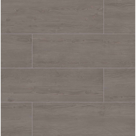 Ackland Arden Flint 47 in. x 16 in. x 2 cm. Matte Porcelain Wood Look Paver, 2PK AKLNPARDFLIN16X47M-CA